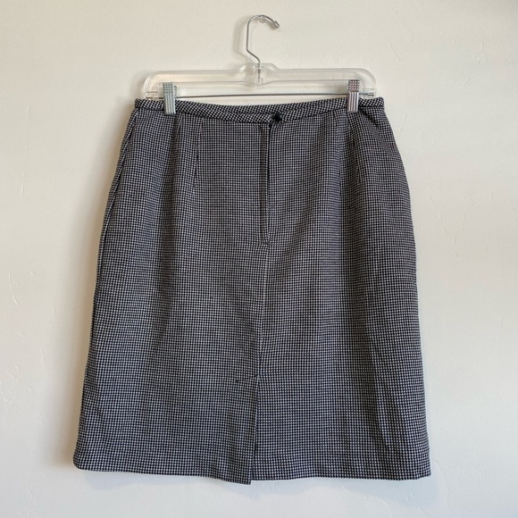 Vintage METRO Collection New York 10001 Black and White Skirt - Picture 4 of 7